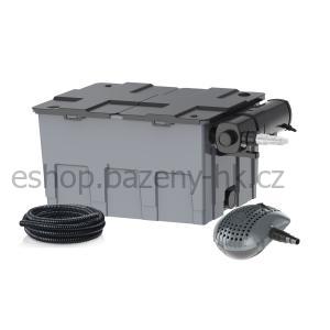 Heissner CFP+D 1 Sada PLUS pro vybudování koupacího nebo okrasného jezírka 4 × 2,3 × 1,5 m (možné vč. ryb)