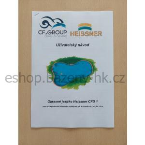 Heissner CFP+D 2 Sada PLUS pro vybudování koupacího nebo okrasného jezírka 6,3 × 4 x 1,5 m (možné vč. ryb)