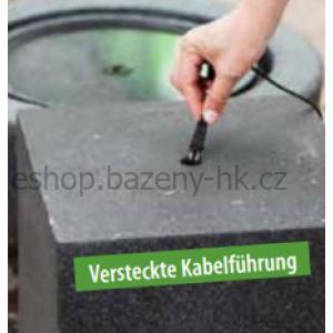 Podstavec fontány Heissner CUBE, rusty 016611-17