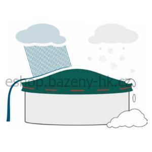 Polštář pod krycí plachtu CF 122 × 122 × 44 cm