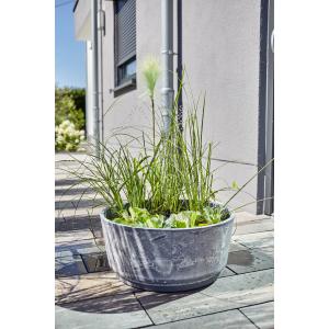 Heissner Aquatopia – solární mini jezírko, 46 × 21 cm, kamenný dekor 015211-09-SL