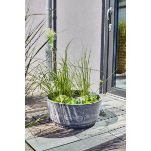 Heissner Aquatopia – solární mini jezírko, 46 × 21 cm, kamenný dekor 015211-09-SL