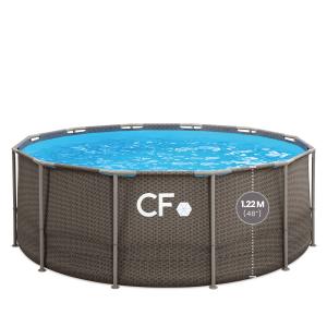 Bazén CF FRAME ratan - 366 × 122 cm
