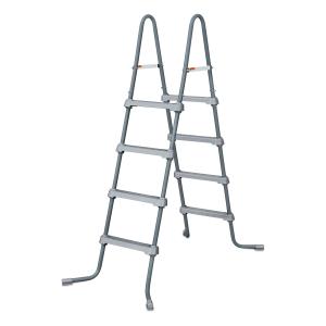 Bazénové schůdky CF pro nadzemní bazény 1,22 m - šedivé