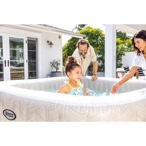 Vířivý bazén INTEX PureSpa Chevron Bubble Deluxe pro 6 osob