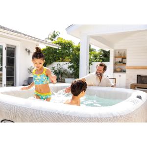 Vířivý bazén INTEX PureSpa Chevron Bubble Deluxe pro 6 osob