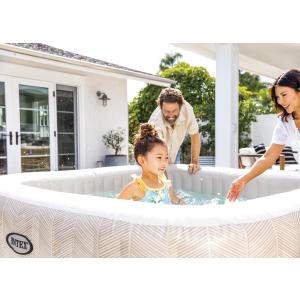 Vířivý bazén INTEX PureSpa Chevron Bubble Deluxe pro 6 osob