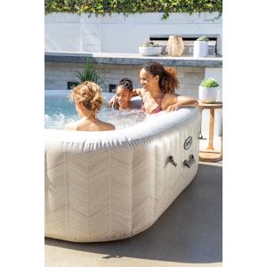 Vířivý bazén INTEX PureSpa Chevron Bubble Deluxe pro 6 osob