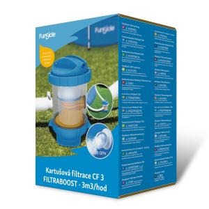 Filtrace kartušová CF 3 FILTRABOOST 800 (3m3/hod)