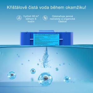 Přírodní projasňovač vody – 3v1