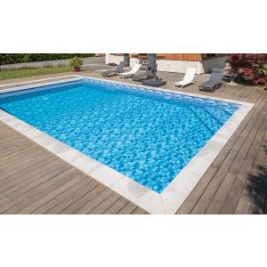 Kompletní bazénový set CF BLOCK STAIRS PRO 6,0 × 3,0 × 1,5 m / 0,8 mm