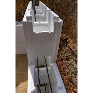 Kompletní bazénový set CF BLOCK STAIRS PRO 7,0 × 3,5 × 1,5m / 0,8 mm
