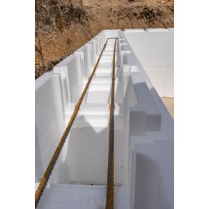 Kompletní bazénový set CF BLOCK STAIRS PRO 7,0 × 3,5 × 1,5m / 0,8 mm