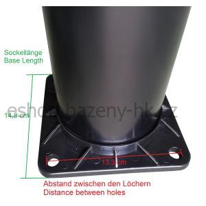 Solární sprcha CF Menorca 2 - dvoudílná 20L