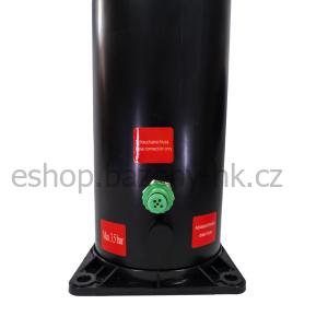 Solární sprcha CF Silver deluxe - dvoudílná 40L