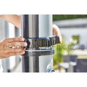 Solární sprcha CF Silver deluxe - dvoudílná 40L