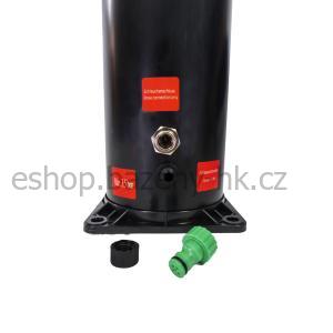 Solární sprcha CF Silver deluxe - dvoudílná 40L