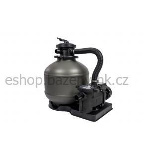 Kompletní bazénový set CF BLOCK 7,0 × 3,5 × 1,5 m / 0,6 mm - modrá fólie (bazén, filtrace, folie, skimmer)