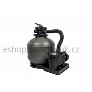 Kompletní bazénový set CF BLOCK DELUXE 8,0 × 4,0 × 1,5 m / 0,8 mm - šedá fólie (bazén, premiová filtrace, folie, skimmer)