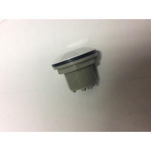 Pneumatická tlačítko bílé hranaté AS.