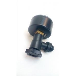 Manometr, T-kus+odvzd.zátka zadní závit Bibao