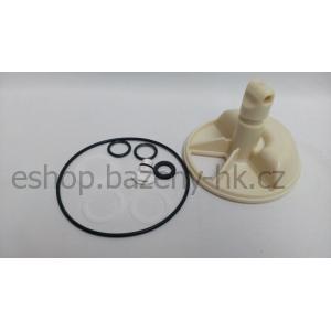 Sada těsnění do 6-ti cest. ventilu vč. desky Praher - nový typ