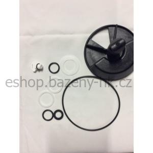 Sada těsnění do 6cest.ventilu PRAHER vč. desky - starý typ