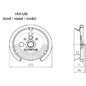 Vestavná sada Taifun