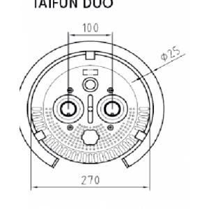 Kompletační sada Taifun DUO piezo tlačítko pro slanou vodu