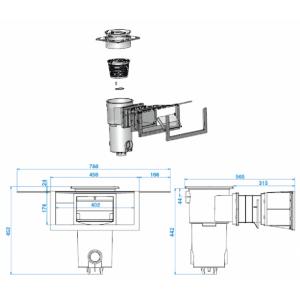 Skimmer Procopi - Caribbean green