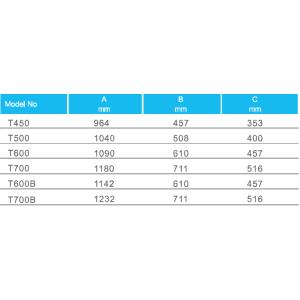 Nádoba TOP VF 500, 95kg písku