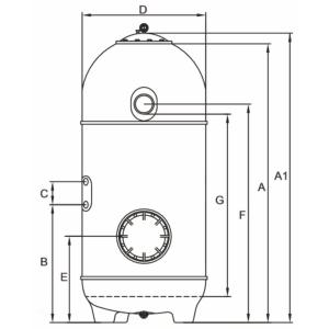 Filtrační nádoba SBL 760.C