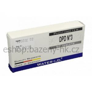 Tablety pro PoolLab - DPD3 celkový chlor a ozón (10 tabl.)