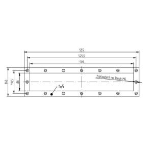 Příruba ke skimmeru Slim 56176 Duplex