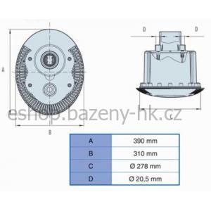 Protiproud A-JET NEW 65m3/h, 2,5 kW 400V