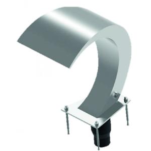 Vodní chrlič Had 280 AISI 316 lesk DOMESTIC