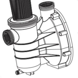 Přední díl čerpadla SS