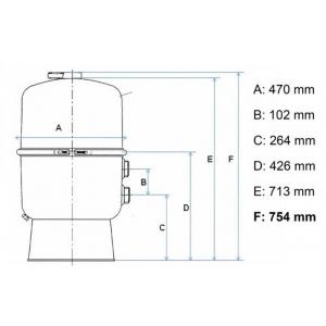 Nádoba QS 400, bez ventilu a palety