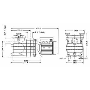Čerpadlo Micro 33 0,25kW/230V 8m3/h PSH