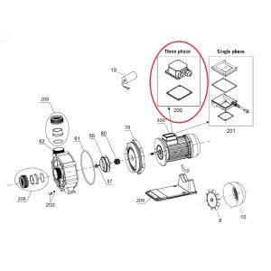 El. krabička New Contra 3f