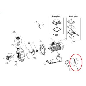 Kryt ventilátoru New Contra