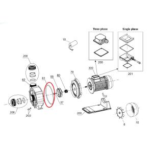 Těsnění těla New Contra