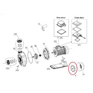 Ventilátor (vrtulka chlazení) New Contra