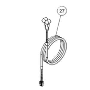 Kabel 2 mm k cele Minisalt s konektorem 