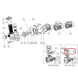 El.krabička čerpadla SS