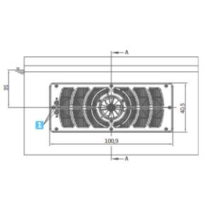 Kompletní protiproud BADU JET Turbo Light šedý 200m3/h, 230V, 1,1kW