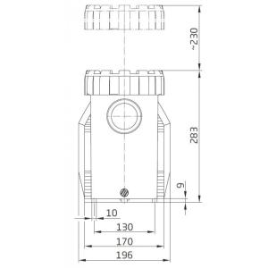 Badu PRIME 15, 15 m3/h 230/400V 0,90kW
