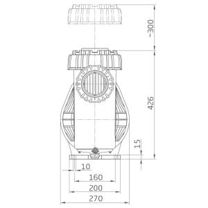 Badu PRIME 25, 25m3/h 230/400V 1,55kW